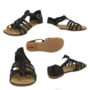Ladies Rieker Buckle Sandals